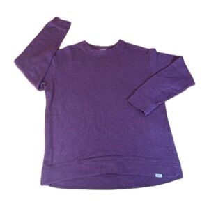 ORVIS Womens Soft Purple Long Sleeve Crewneck Pullover Size Small